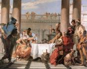 乔瓦尼 巴蒂斯塔 提埃波罗 : The Banquet of Cleopatra